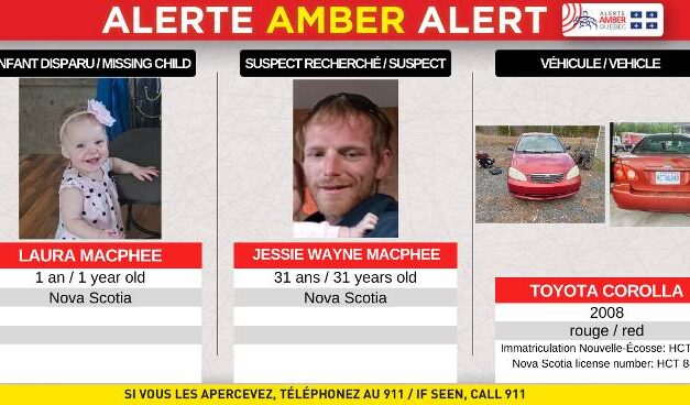 Fillette d’un an enlevée à Saint-Louis-de-Blandford recherchée par la SQ