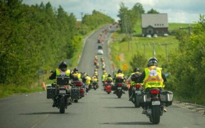 Le cercle des filles d&rsquo;Isabelle amasse un montant d&rsquo;argent pour la « Ride de filles »