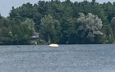 Sauvetage nautique au lac Tomcod