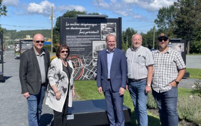 Inauguration du sentier d&rsquo;interprétation historique à          Val-des-Sources