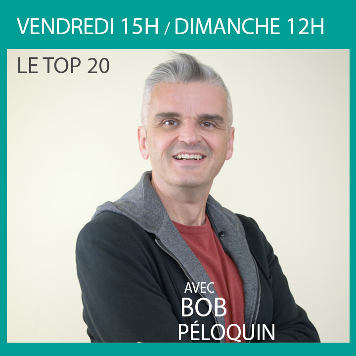 Page couverture TOP 20 Bob Péloquin