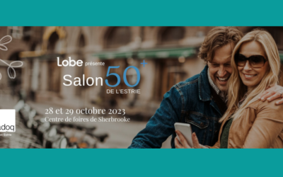 Entrevue avec Line Dubé, Salon 50+ de l’Estrie