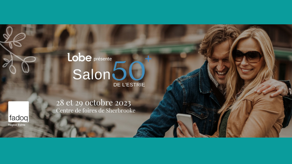 Entrevue avec Line Dubé, Salon 50+ de l’Estrie