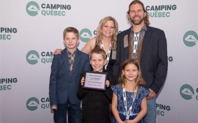Un prix pour le camping de la rivière Nicolet