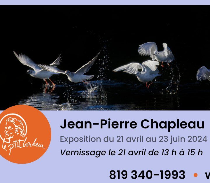 Vernissage de Jean-Pierre Chapleau au P’tit Bonheur