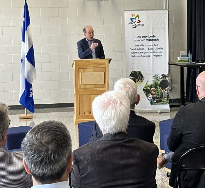 Trois initiatives estriennes reçoivent plus de 613 000 $ de Québec
