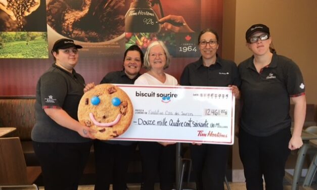 Belle réussite pour la campagne du Biscuit Sourire à Val-des-Sources