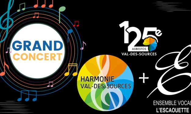 Entrevue avec l’Ensemble vocal l’Escaouette, spectacle spécial dans le cadre du 125e de la Ville de Val-des-Sources