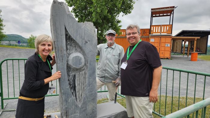 Une première édition concluante pour Sculptures des Sources malgré les caprices de Dame nature