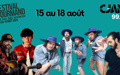 En balado : Lancement de la programmation du Festival Gourmand de Val-des-Sources