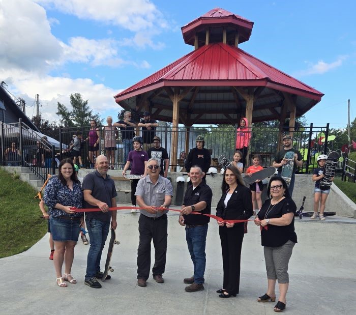 Un nouveau skate parc inauguré à Tingwick