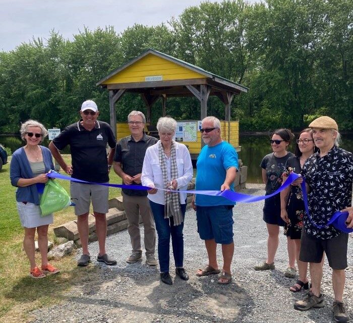 Une première Route bleue en Estrie