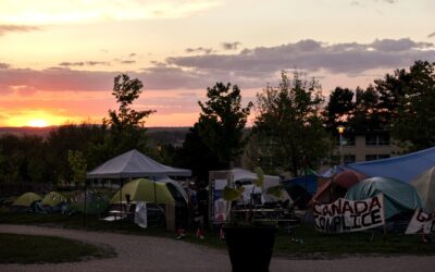 L’UdeS retire les installations du campement propalestien