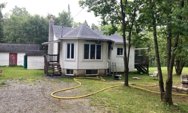 Incendie maîtrisé à Val-Joli