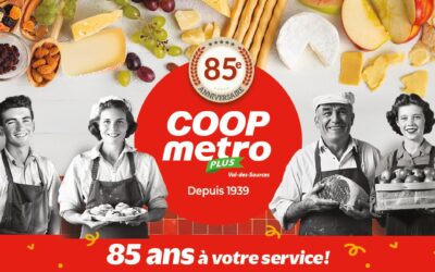 Entrevue avec Stéphane Gosselin, 85e anniversaire de la Coop Métro Plus