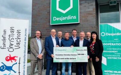 Desjardins appuie la Fondation Christian Vachon