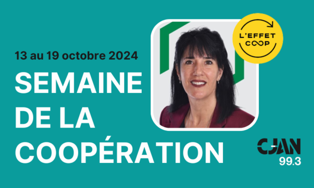 Entrevue avec Isabelle Garceau, Semaine de la Coopération avec la Caisse Desjardins des Sources