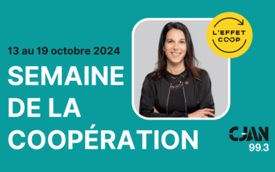 Entrevue avec Karine Moreau, Semaine de la Coopération avec VIVACO Groupe Coopératif