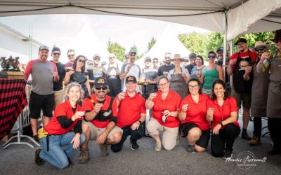 Somme record versée par le Grand BBQ de Warwick