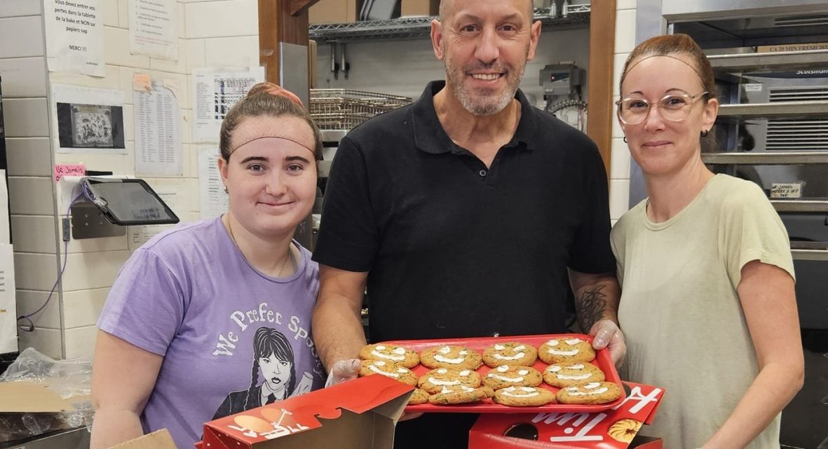 Campagne du biscuit sourire au profit de Défi Handicap des Sources