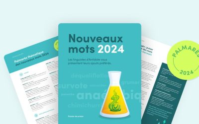 Entrevue avec Maud Pironneau, nouveaux mots de 2024 avec Druide Informatique