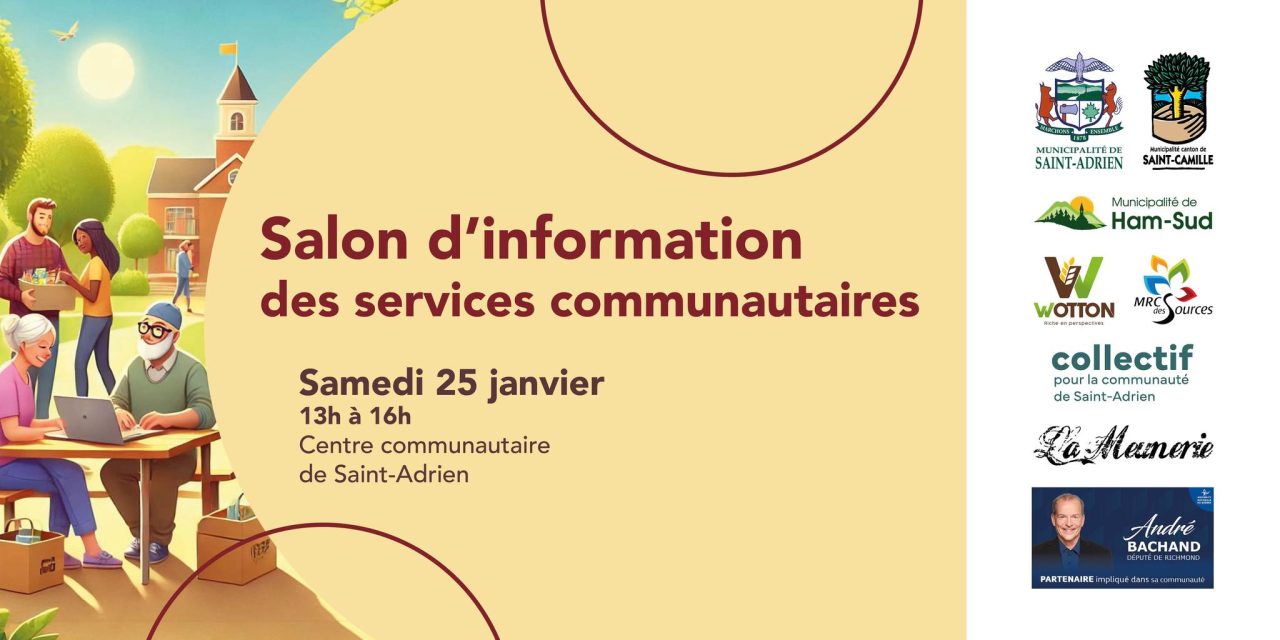 Entrevue avec Geneviève Chenel, Salon d’information des services communautaires de Saint-Adrien