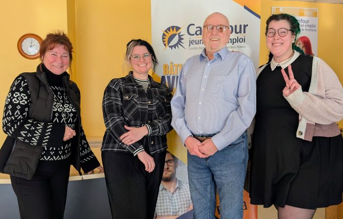 Entrevue avec Sylvie Bibeau, directrice du Carrefour jeunesse-emploi des Sources et Mario Leblanc, président de la Société d’histoire d’Asbestos