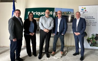 Dévoilement de la Fabrique 409 du Centre d’action bénévole des Sources