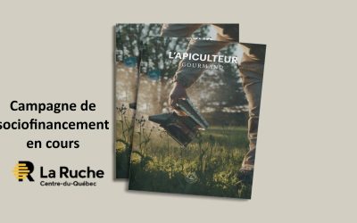Entrevue avec René Bougie, campagne de sociofinancement et magazine pour sensibiliser au travail des abeilles