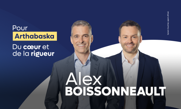 Alex Boissonneault nouveau candidat du Parti Québécois dans Arthabaska