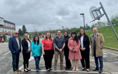 Ambitieux projet de réaménagement de la cour de l’école de la Passerelle à Val-des-Sources
