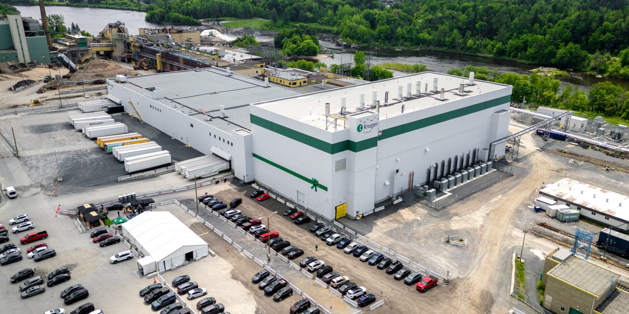Nouvelle usine à Sherbrooke pour Produits Kruger