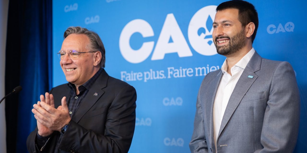 Keven Brasseur candidat pour la CAQ dans Arthabaska