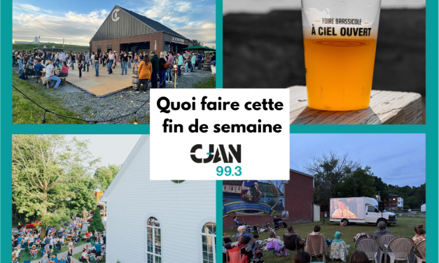 Quoi faire cette fin de semaine – 1er au 3 août 2025