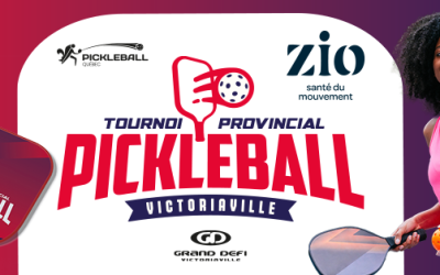 Le Grand Défi lance un nouveau tournoi de pickleball à Victoriaville