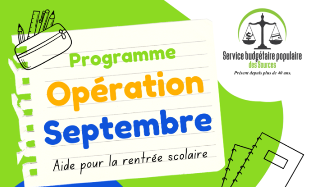 Entrevue avec Véronique Poirier, Opération septembre au Service budgétaire populaire des Sources