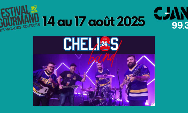Entrevue avec Sébastien Labonté, spectacle du Chris Chelios Band à Val-des-Sources