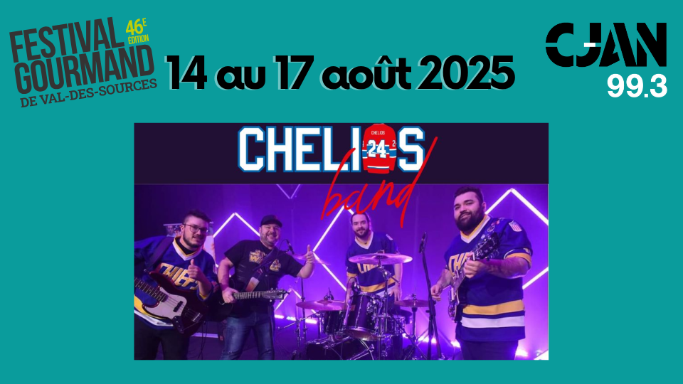 Entrevue avec Sébastien Labonté, spectacle du Chris Chelios Band à Val-des-Sources