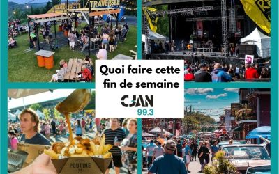 Quoi faire cette fin de semaine – 8 au 10 août 2025