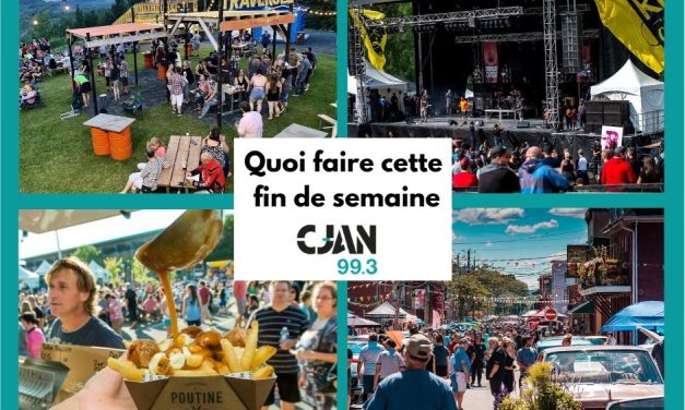Quoi faire cette fin de semaine – 8 au 10 août 2025