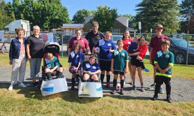 Bilan positif pour le soccer adapté à Warwick