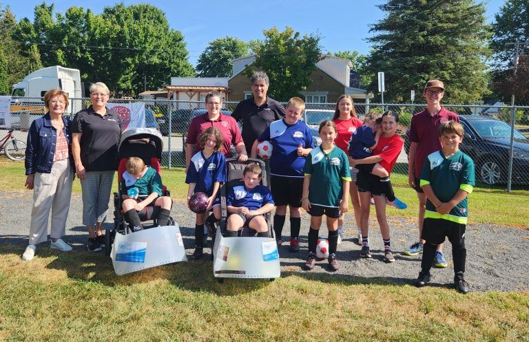 Bilan positif pour le soccer adapté à Warwick