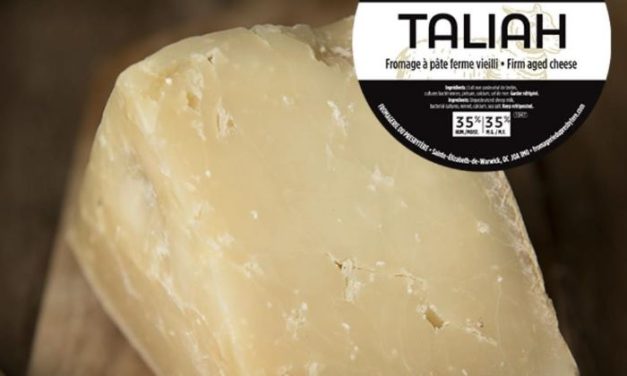 Caseus d’Or pour le Taliah de la Fromagerie du Presbytère