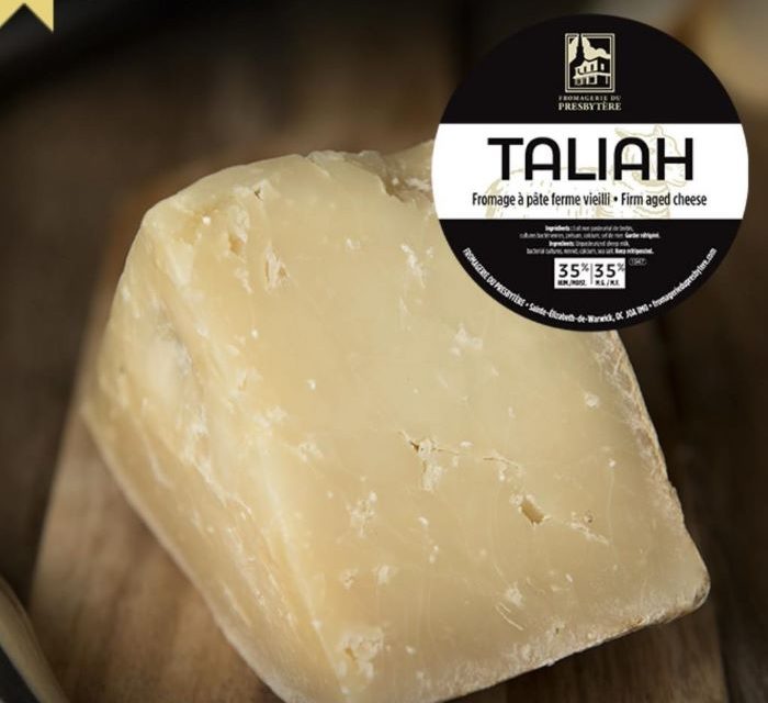 Caseus d’Or pour le Taliah de la Fromagerie du Presbytère