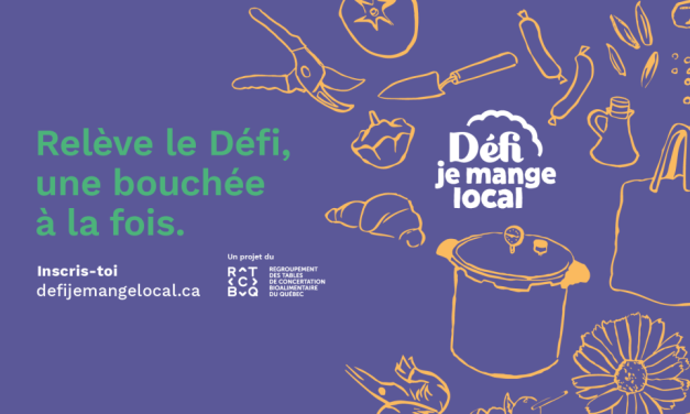 Entrevue avec Johanick Riendeau, défi je mange local en septembre
