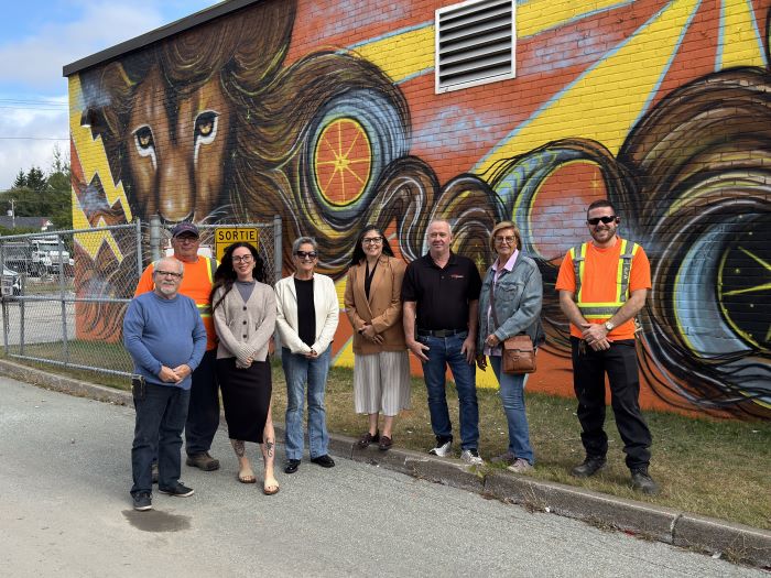 Une nouvelle murale inaugurée à Windsor