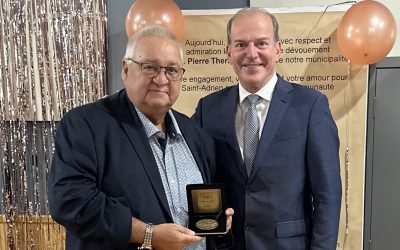 40 ans d’implication en politique municipale pour Pierre Therrien