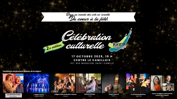 Une célébration culturelle proposée par RAVIR le 17 octobre