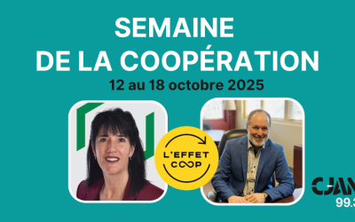 Entrevue avec Isabelle Garceau et Stéphane Gosselin, semaine de la coopération