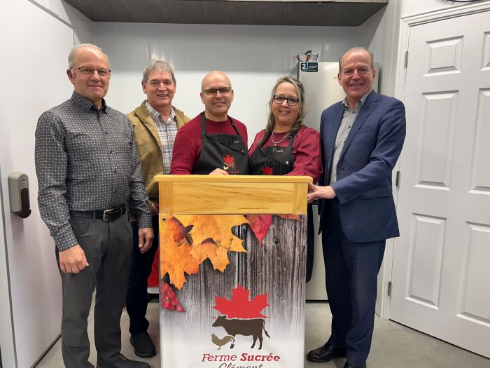 300 000 $ investis pour transformer les produits de l’érable à Saint-Georges-de-Windsor
